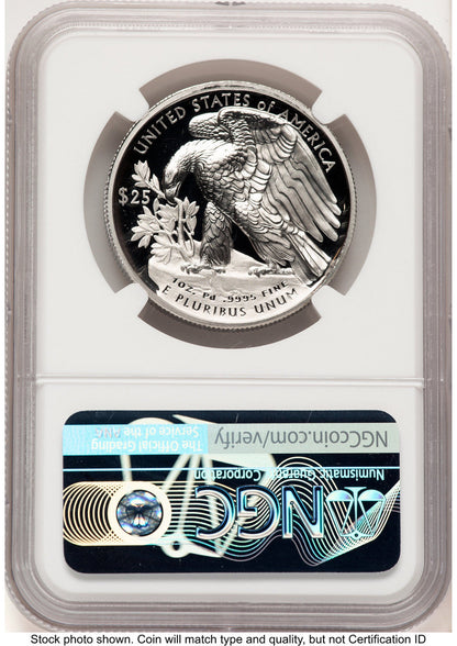 2021-W Palladium Eagle 1 oz NGC PF70 Ed Moy (782020018)