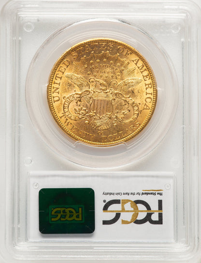 1884-CC $20 Liberty Double Eagle PCGS MS61 (782356001)