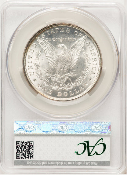 1878 8TFVAM 17 Diagonal in 8 Morgan Dollar CACG MS64