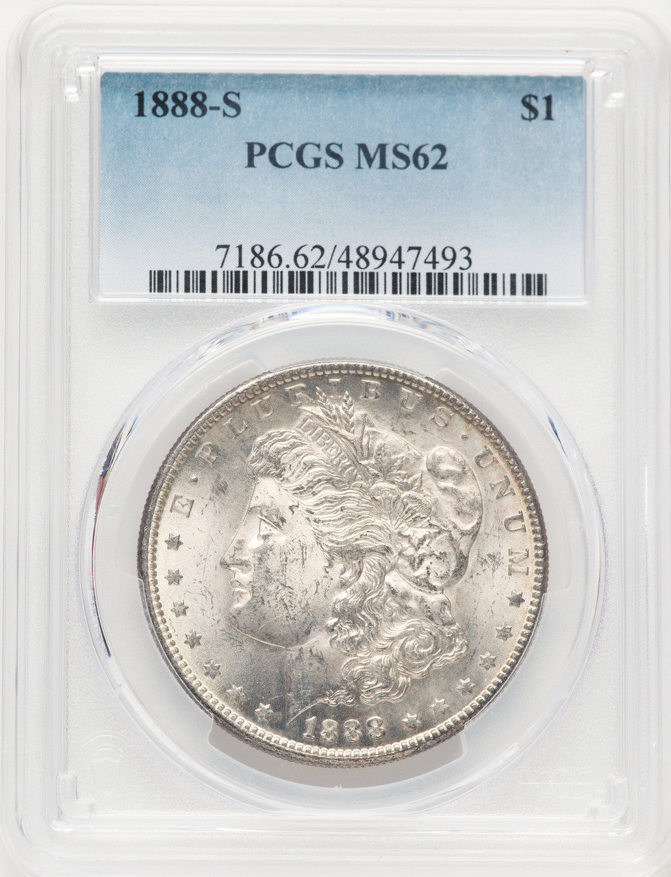 1888-S Morgan Dollar PCGS MS62 (782799037)