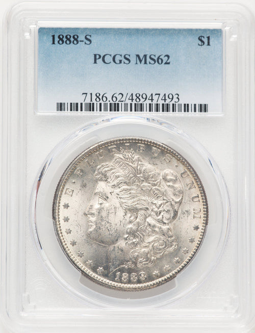 1888-S Morgan Dollar PCGS MS62 (782799037)