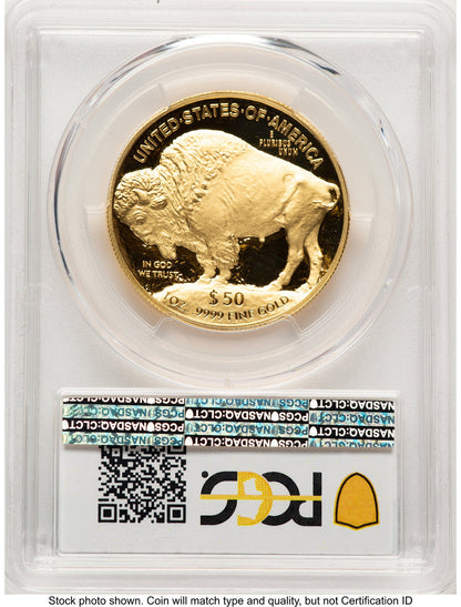 2019-W Proof Gold Buffalo 1 oz Early Issue Label PCGS PR70