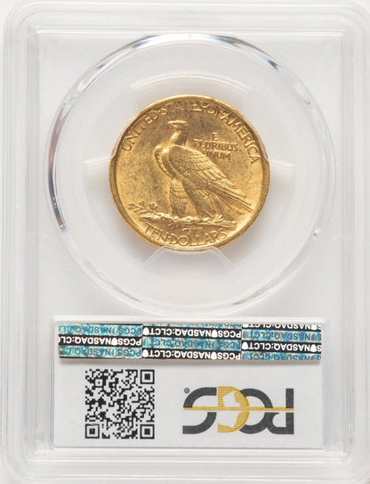 1907 $10 No Motto Indian Eagle PCGS MS62
