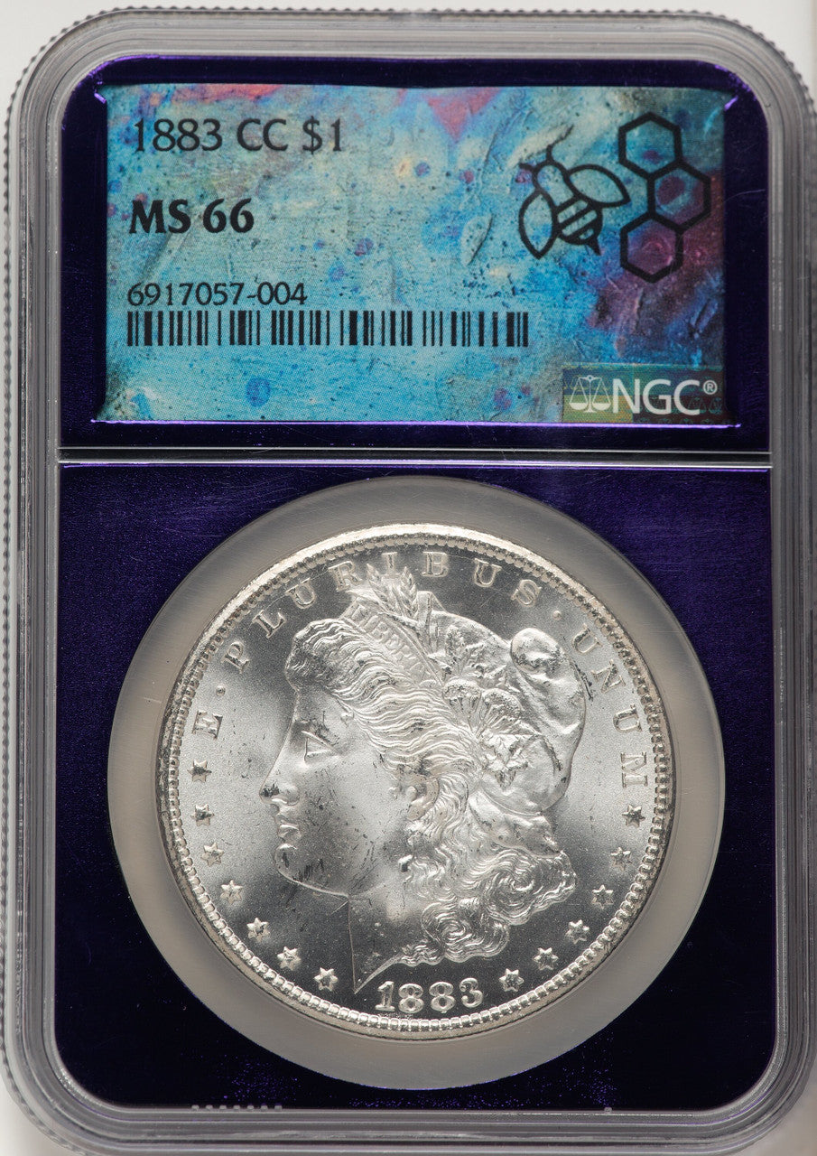 1883-CC Morgan Dollar NGC MS66 (784626001)