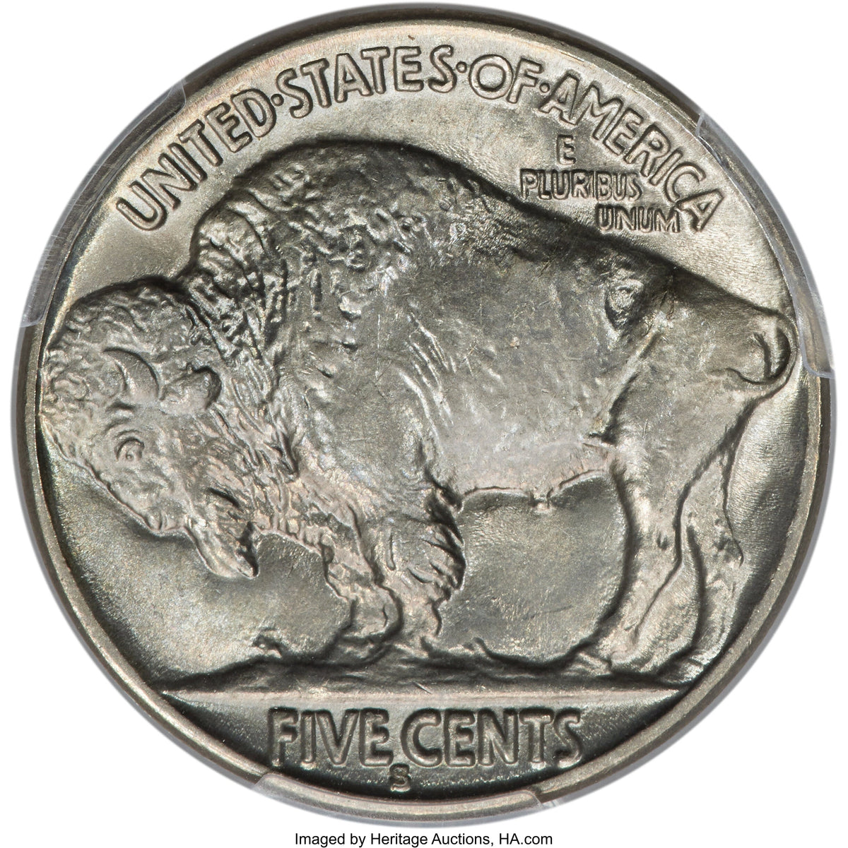 1935-S 5C Buffalo Nickel PCGS MS67+