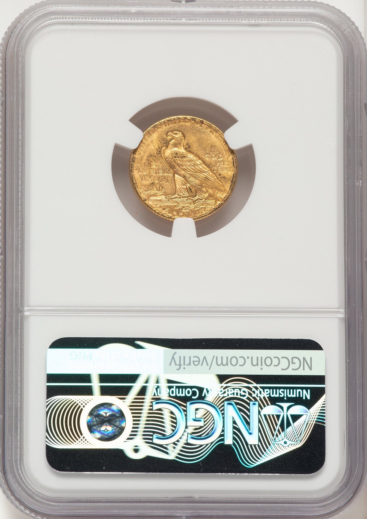 1914-D $2.50 Indian Quarter Eagle NGC MS62