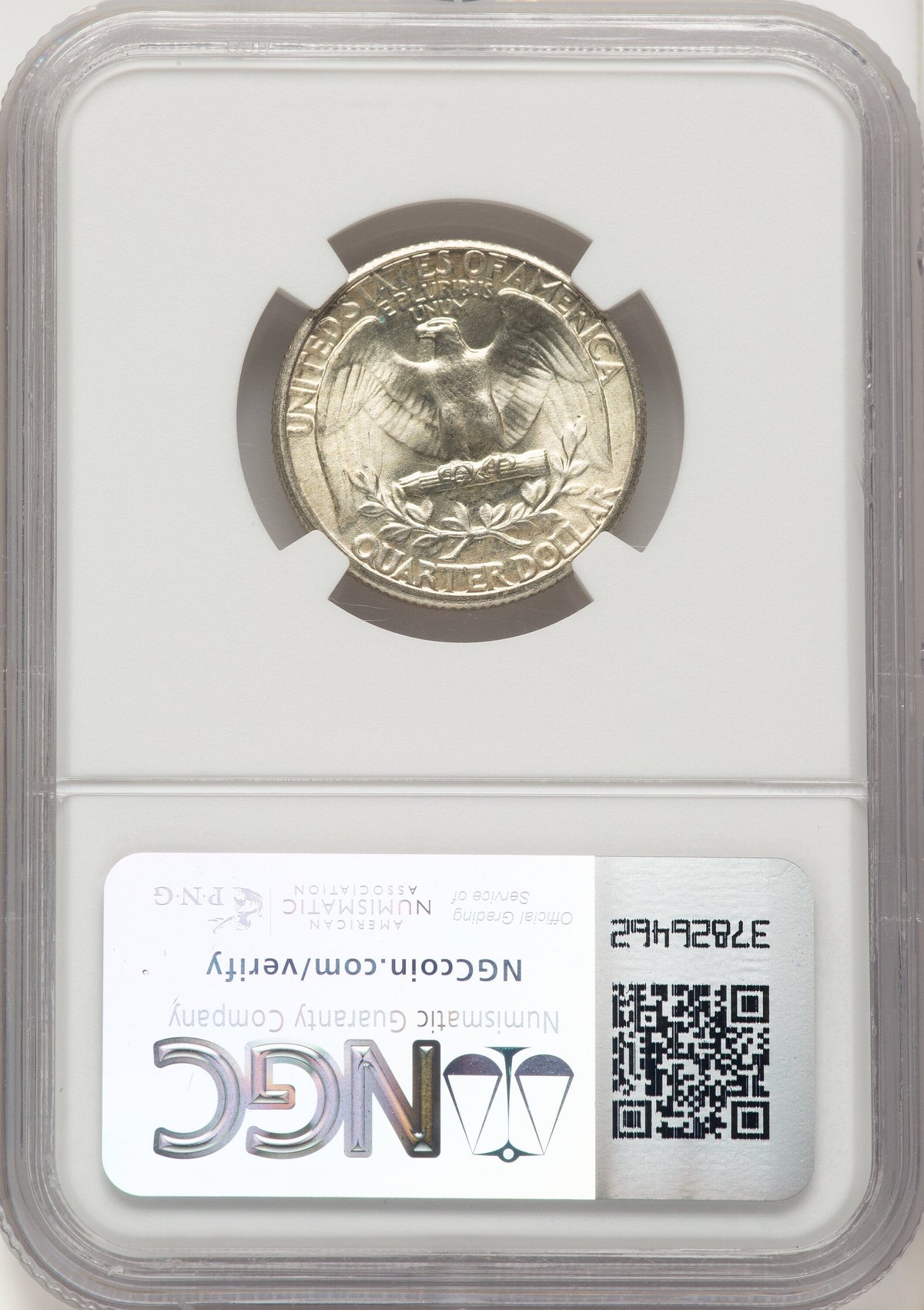 1935 25C Washington Quarter NGC MS68