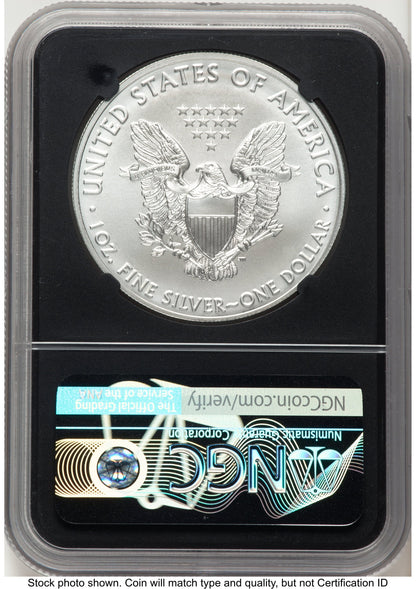 2021-(S) Silver Eagle Type 1 Emergency Production FDR Mint Director's Series NGC MS70 Ed Moy