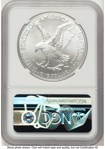 2021 Silver Eagle Type 2 FDI Michael Gaudioso NGC MS70