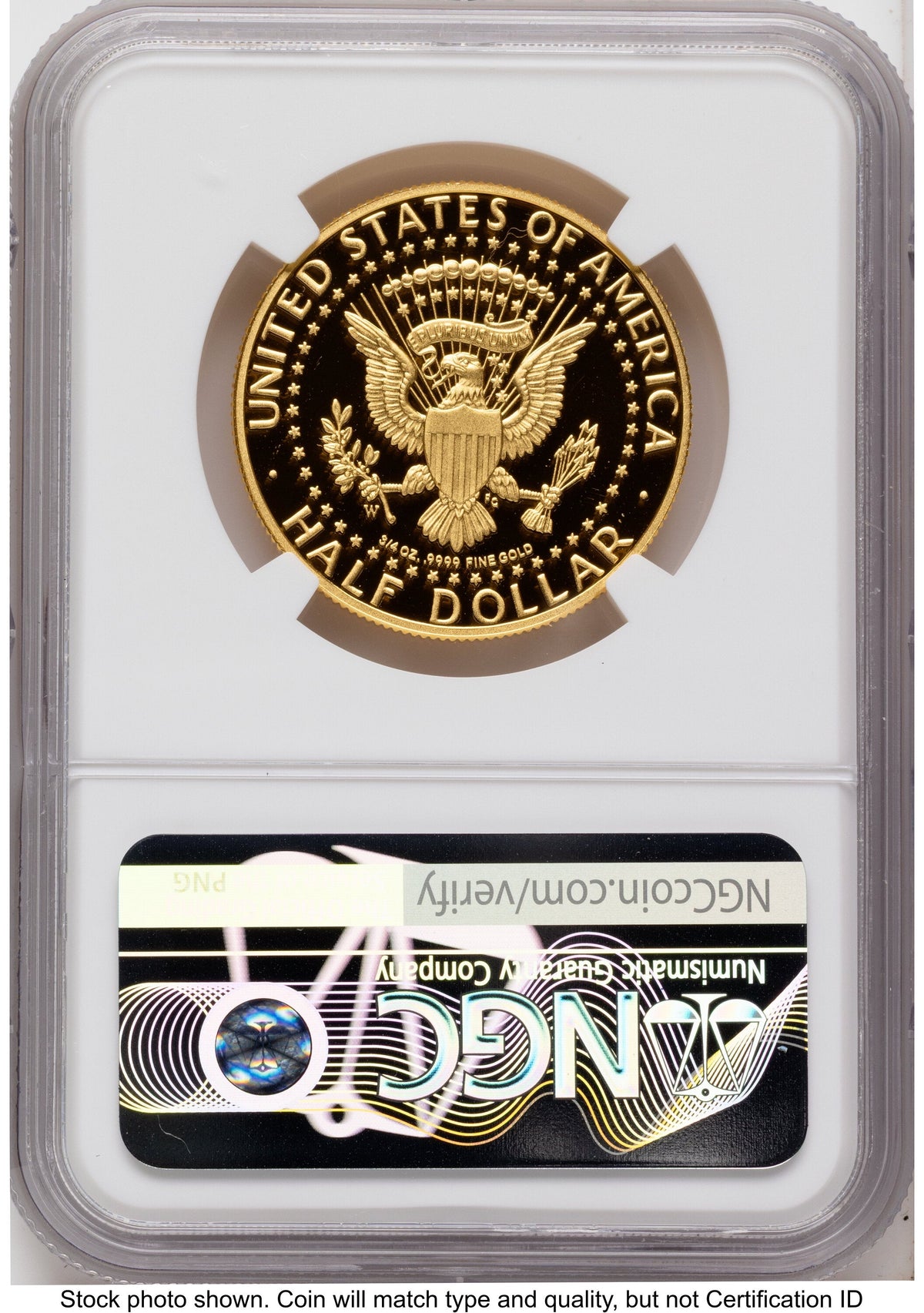 2014-W 50C Gold JFK 50th Anniversary X-Label NGC MS70