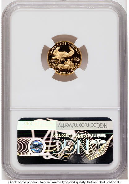 1988-P Proof Gold Eagle 1/10 oz John NGC PF70 Mercanti