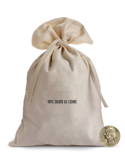 90% Silver Bag Washington Quarters $500 Face