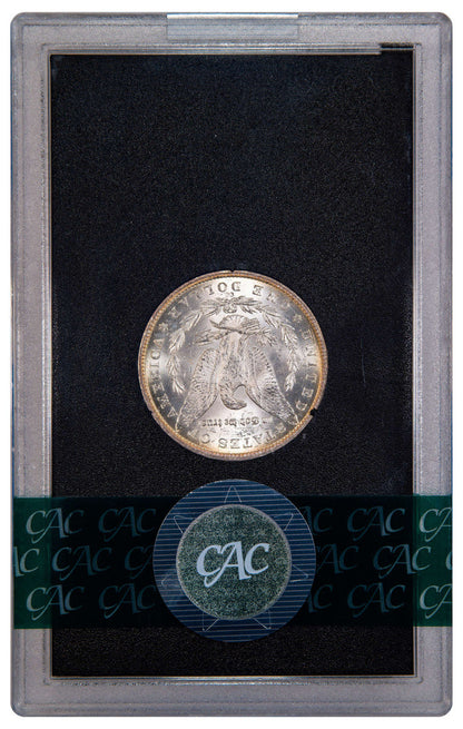 1884-CC $1 GSA Treasure Hoard Morgan Dollar CACG MS63