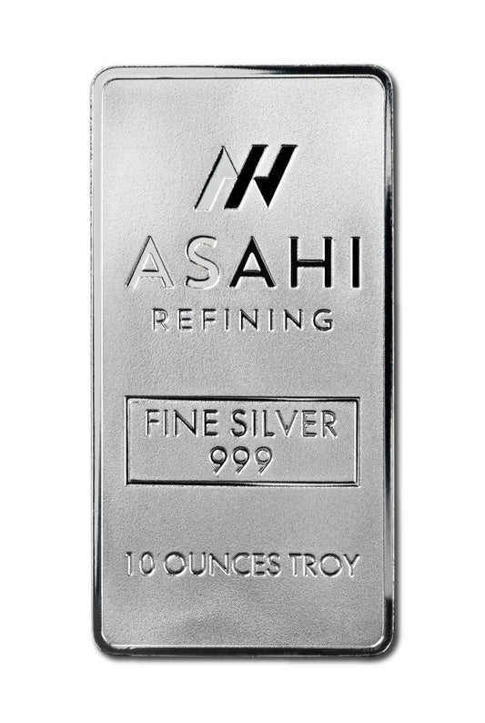 10 oz Asahi Silver Bar New