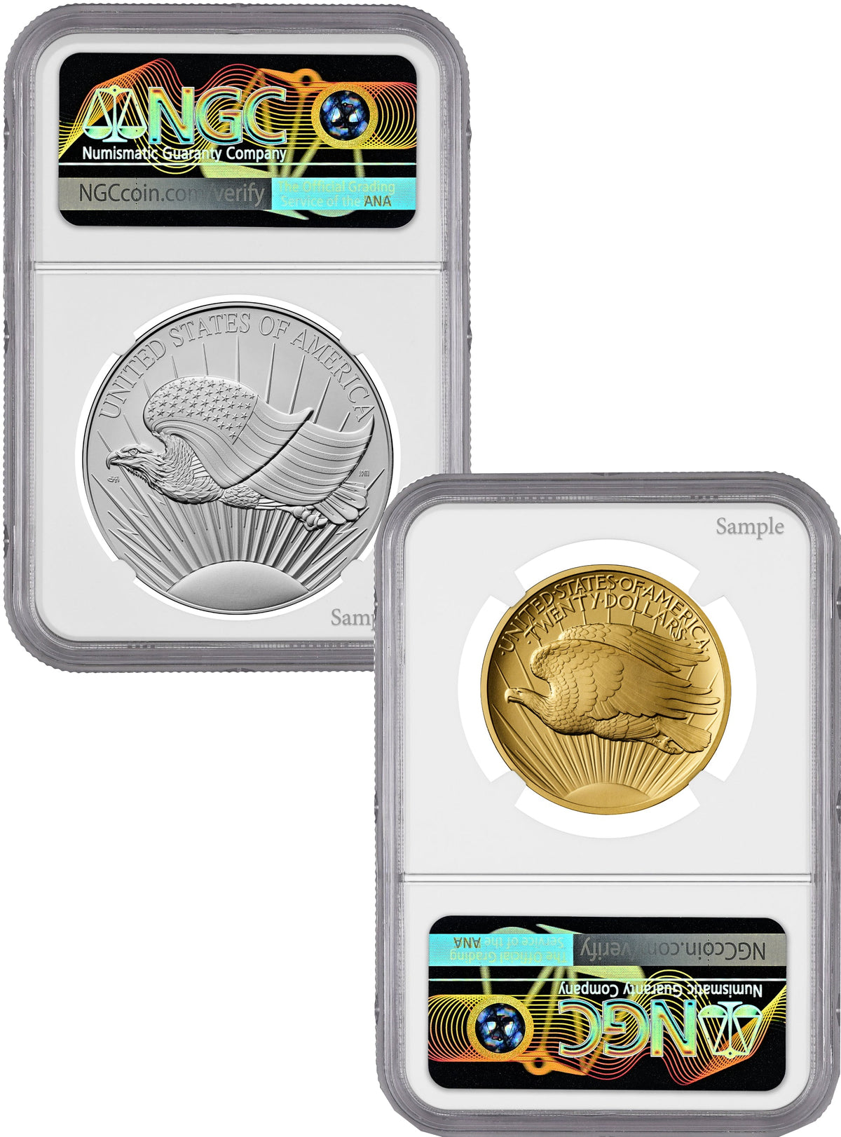 2026 Best of the Mint 1907 Saint-Gaudens Gold & Silver Set FDI NGC SP70 Congress