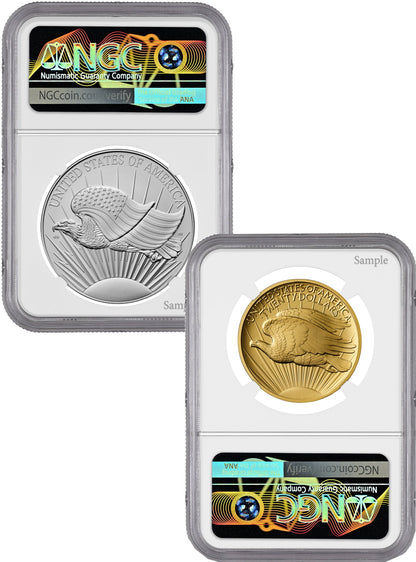 2026 Best of the Mint 1907 Saint-Gaudens Gold & Silver Set FDI NGC SP70 Hancock