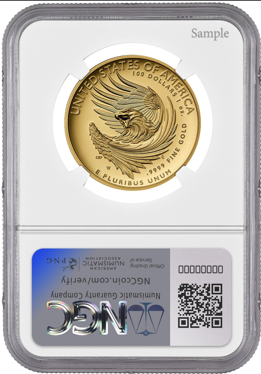 2025-W American Liberty Series Gold High Relief AR NGC PF70 Harrigal Signed