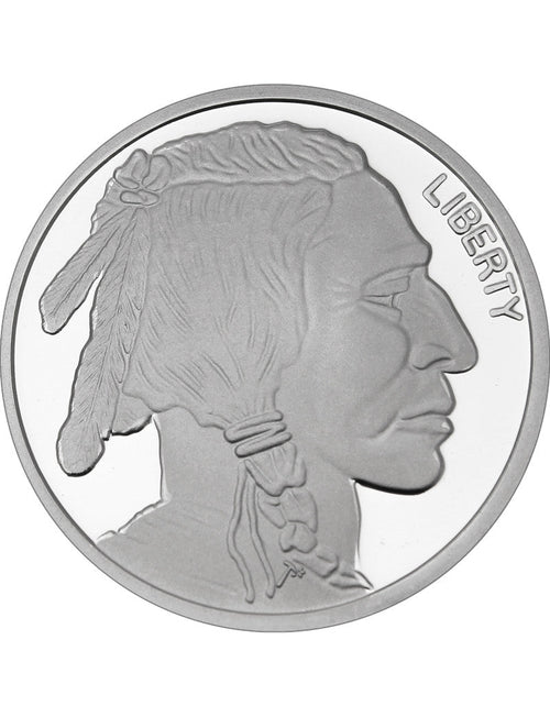 1 oz .999 SilverTowne Buffalo Silver Round