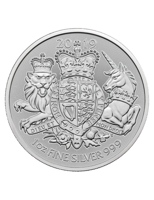 2019 Great Britain 1 oz Silver The Royal Arms