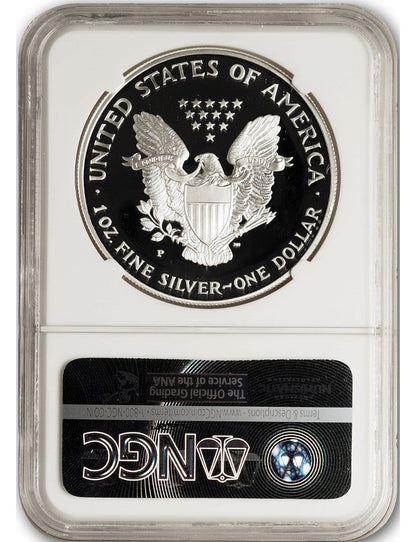 1994-P American Silver Eagle NGC PF70 UCAM Mercanti Signed