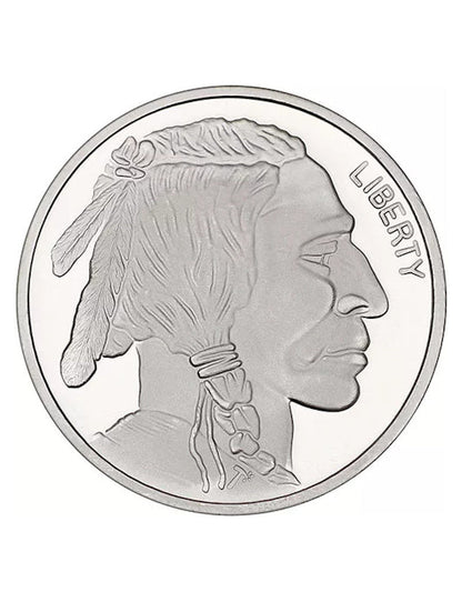 1 oz SilverTowne .999 Buffalo Silver Round