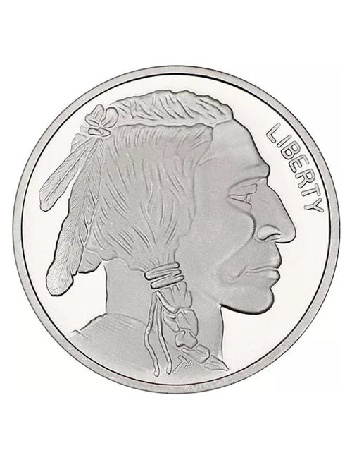 1 oz SilverTowne .999 Buffalo Silver Round