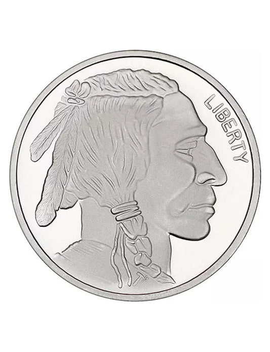 1 oz SilverTowne .999 Buffalo Silver Round