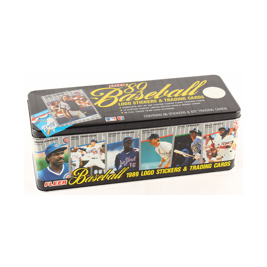 1989 Fleer Baseball Glossy Cards and Logo Stickers
