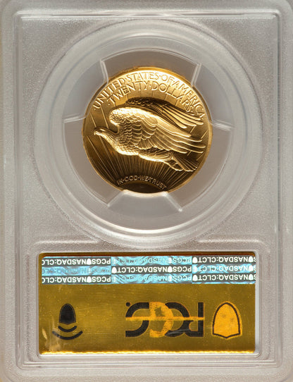 2009 $20 One-Ounce Gold Ultra High Relief Twenty Dollar PCGS MS70
