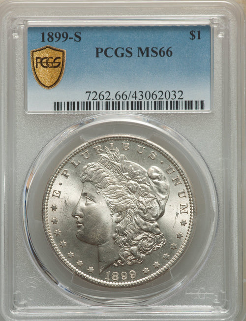1899-S S$1 Morgan Dollar PCGS MS66
