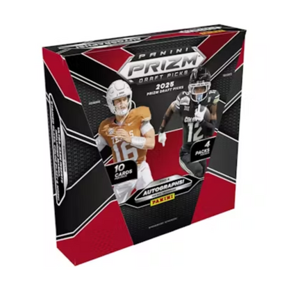 2025 Panini Prizm Draft Picks Collegiate Football Hobby 16 Box Case