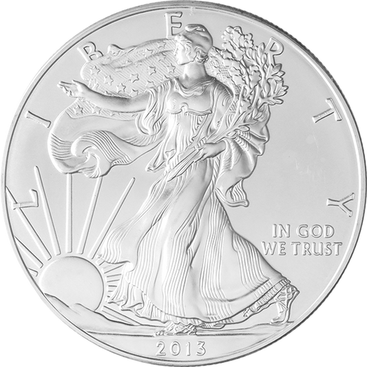 1 oz American Silver Eagle BU (Random Year)