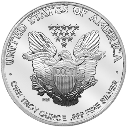 1 oz Walking Liberty Silver Round .999